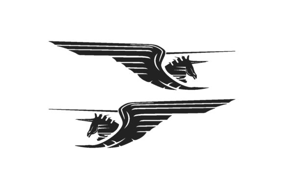 Download Pegasus Decal Vector Design - Design Collection