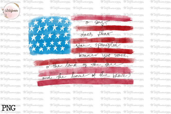 Download USA Flag,4th of July Printable PNG Print - Usa Collection