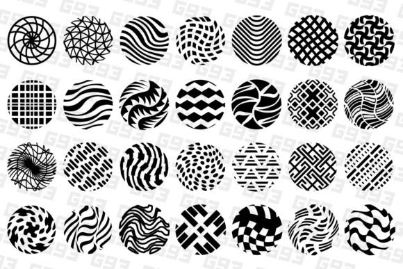 Download Circle Patterned Design Elements - Design Collection