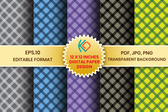 Download Instant Download, Digital Paper Design - Design Collection