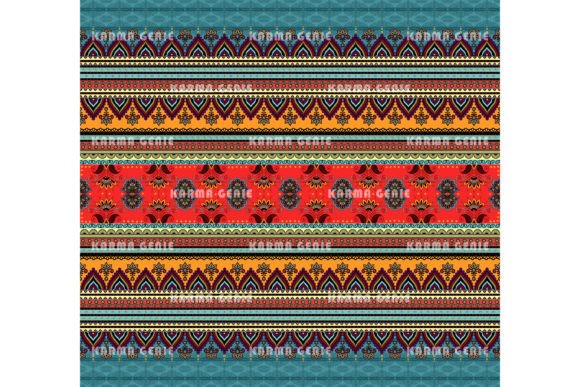 Download Ethnic Style Boho Patterned Design - Design Collection