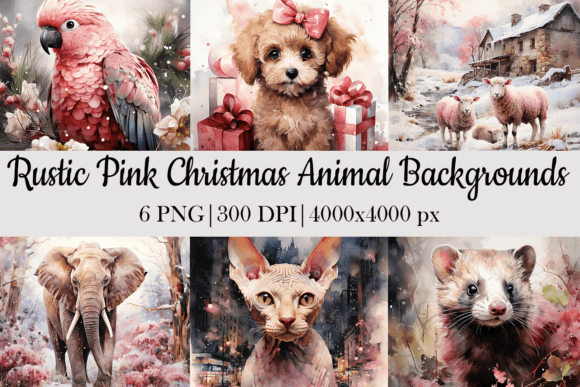Download Christmas Animal Background - Animal background Collection