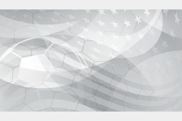 Download Soccer Ball on USA Background. - Usa Collection